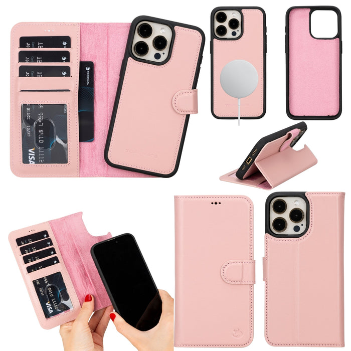 Casper Leather iPhone 14 Pro Wallet Case | MagSafe
