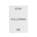 Central Books Stop Follwing Me