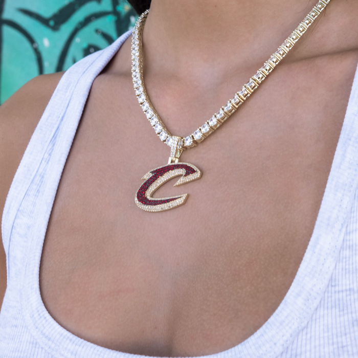 Cleveland Cavaliers Official NBA Logo Pendant