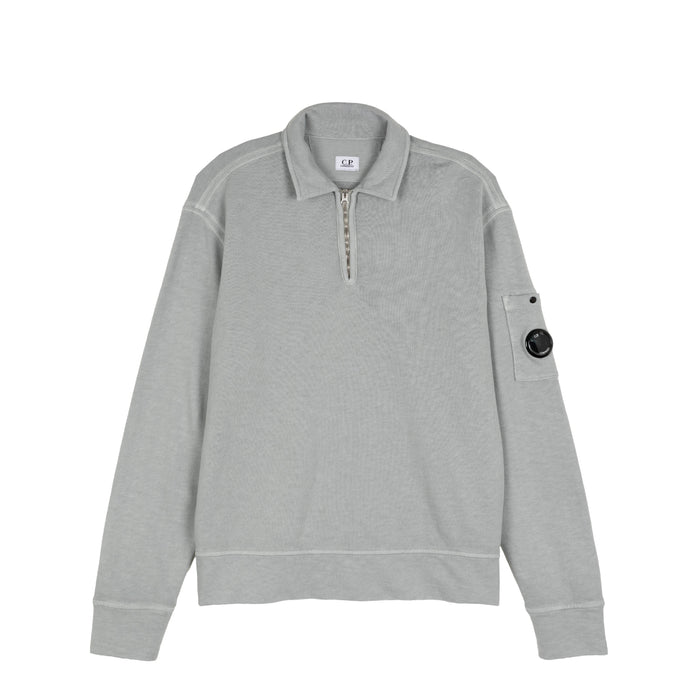 C.P. Company	Malfilè Fleece Lens Half Zip Sweatshirt