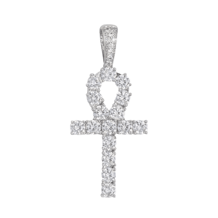 Cross Set in White Gold
