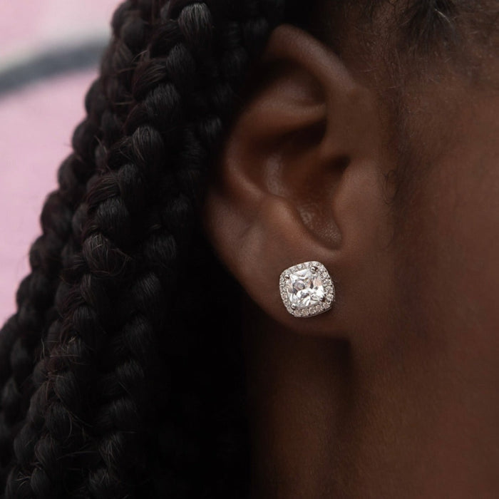 Cushion Cut Earrings