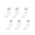 Adidas	Cushioned Linear Crew Socks 6 Pack (White / Black)