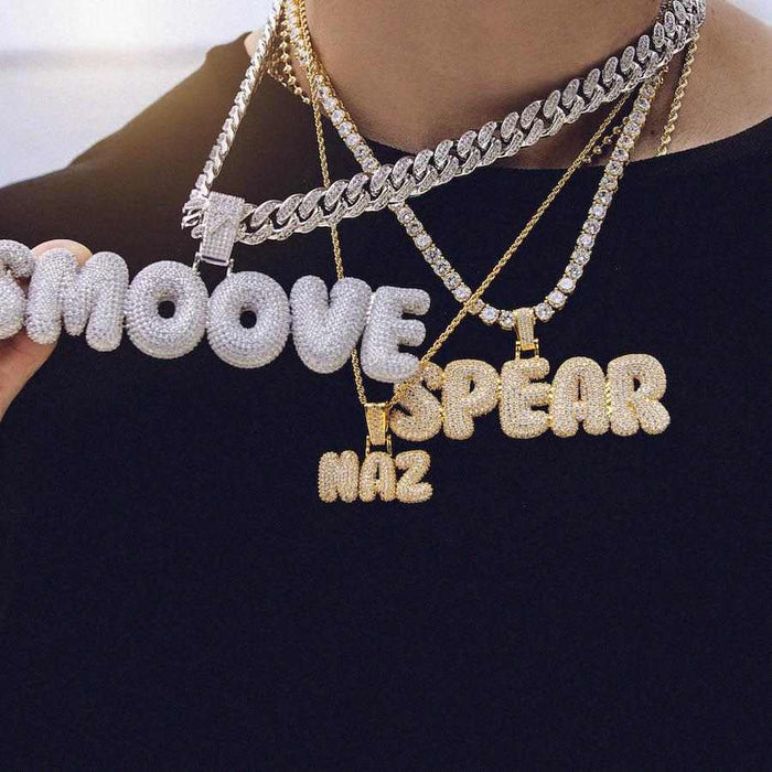 Custom Bubble Font - The GLD Shop