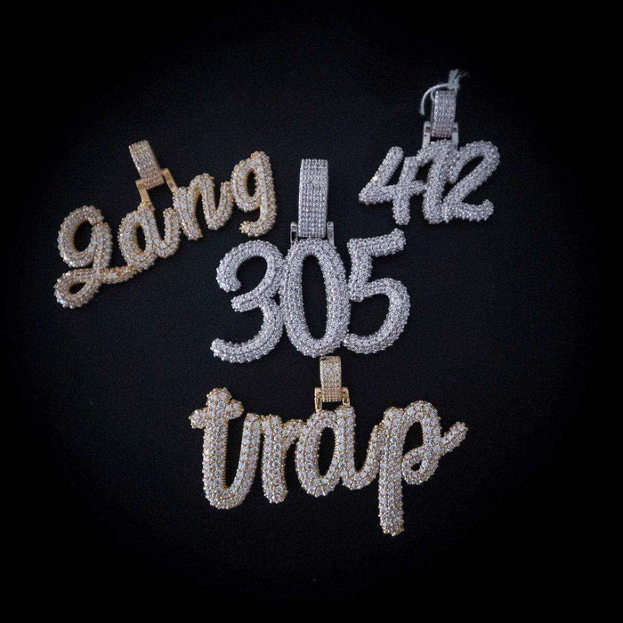 Custom Pave Font - The GLD Shop