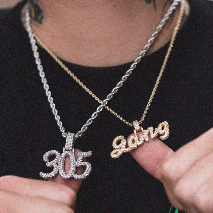 Custom Pave Font - The GLD Shop