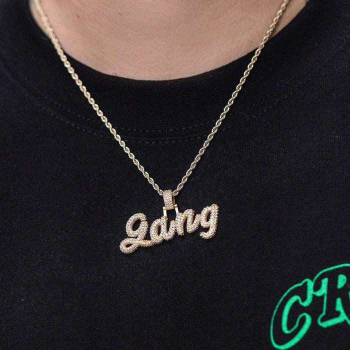 Custom Pave Font - The GLD Shop