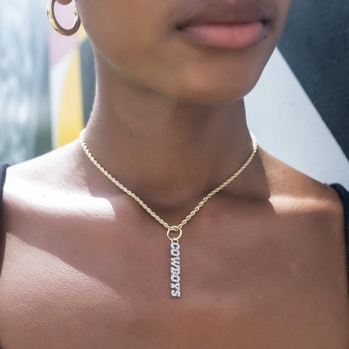 Dallas Cowboys Wordmark Pendant