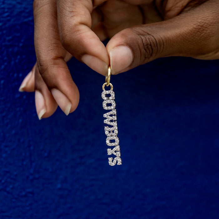Dallas Cowboys Wordmark Pendant