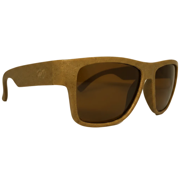 Demeter hemp sunglasses, lens detail
