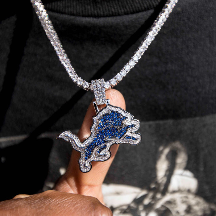 Detroit Lions Pendant - The GLD Shop