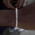 Round Cut Tennis Bracelet in Yellow Gold - 5mm - The GLD Shop