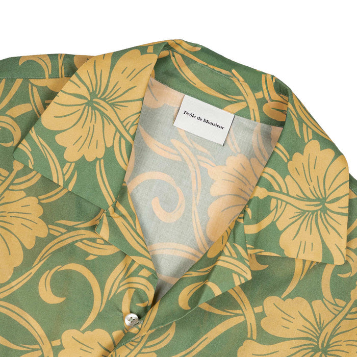 Drole de Monsieur	Chemise Hibiscus Monogramme