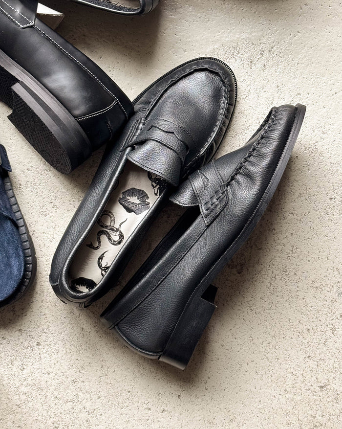 Duke + Dexter Ezra Penny Loafer W onfeet