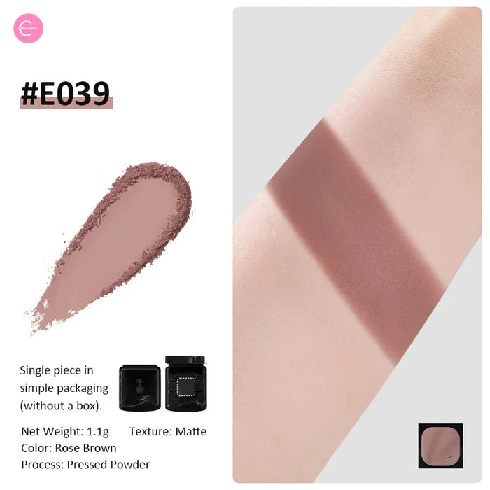 E039 (Rose Pink) - Single Eyeshadow - Cheeryep