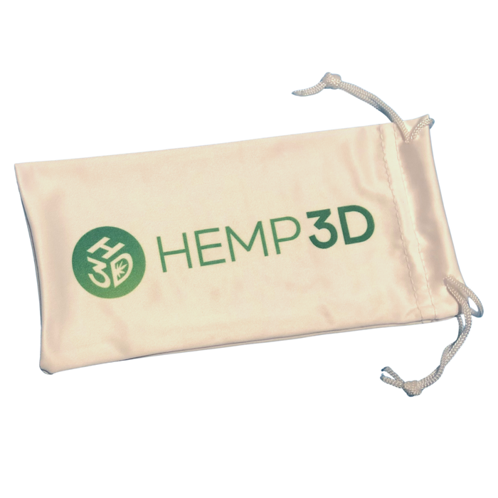 EpicGrow hemp sunglasses, lens detail