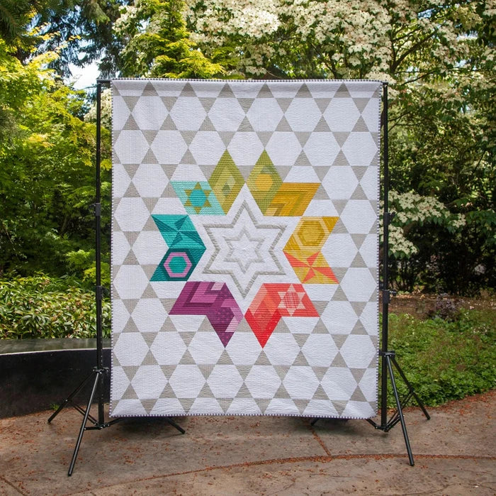FanFaire Block Of The Month (TQL10010) - Maple Leaf Quilting Company Ltd.