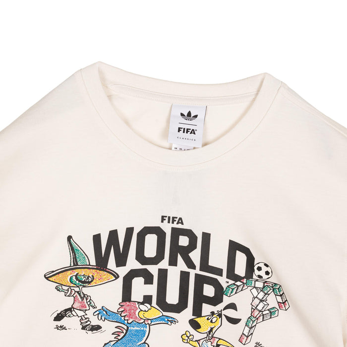 Adidas	FIFA World Cup 26™ Mascot Long Sleeve T-Shirt (Cloud White)