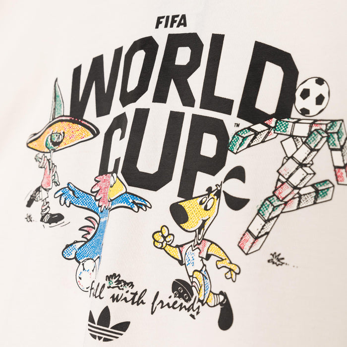 Adidas	FIFA World Cup 26™ Mascot Long Sleeve T-Shirt (Cloud White)