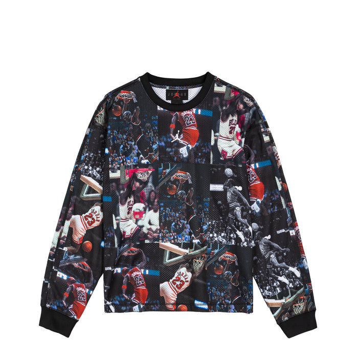Nike Jordan Flight Printed Long-Sleeve Jersey