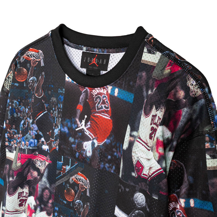 Nike Jordan Flight Printed Long-Sleeve Jersey