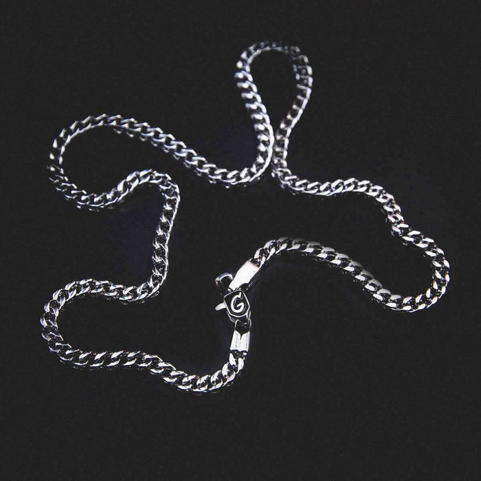 Franco Chain in White Gold - 3mm - The GLD Shop