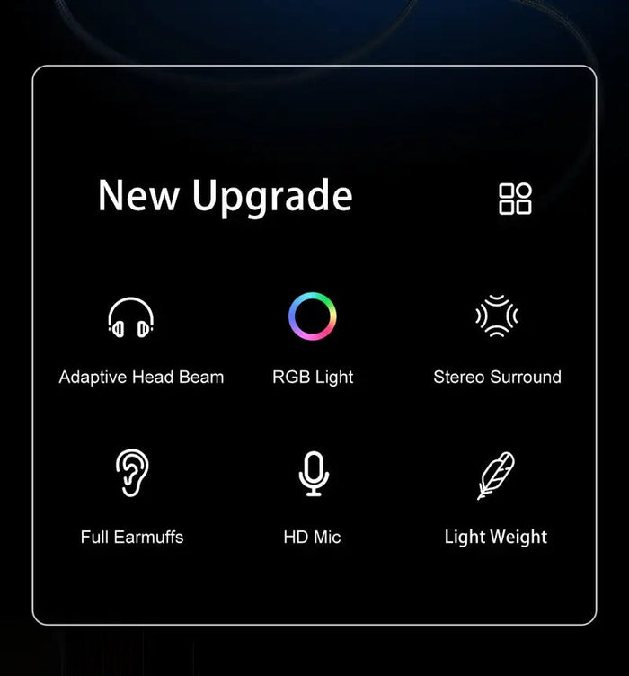 Gaming Headset Noise Cancellation Sound