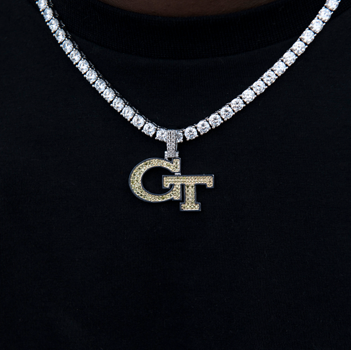 Georgia Tech Yellow Jackets Official NCAA Logo Pendant