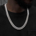 GLD Signature Cuban in White Gold - 12mm - The GLD Shop