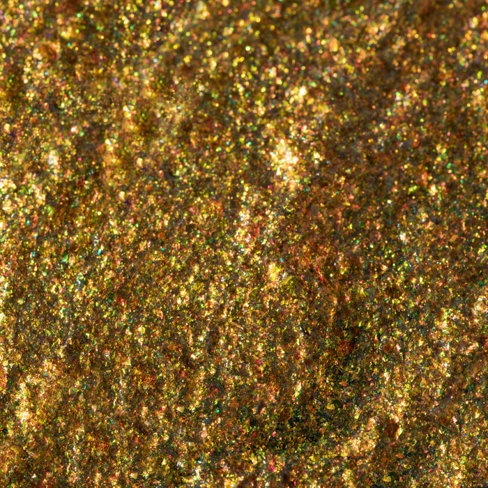 Gold Rush Chroma Flakes (Gold/Green) - Duochrome Pigment - Glisten Cosmetics