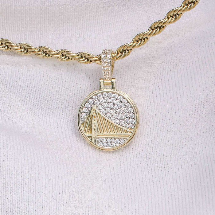 Golden State Warriors Micro Pendant - The GLD Shop
