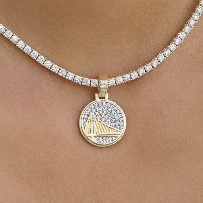 Golden State Warriors Micro Pendant - The GLD Shop