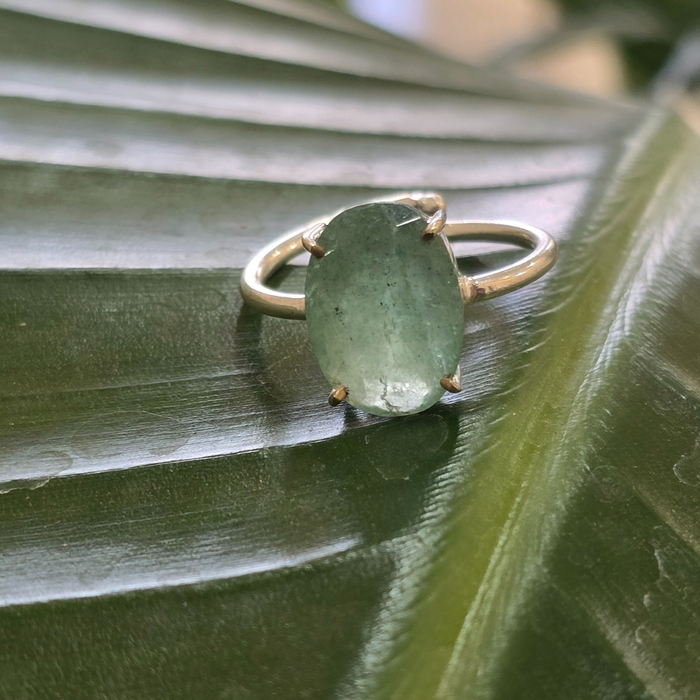 Green Aventurine Ring