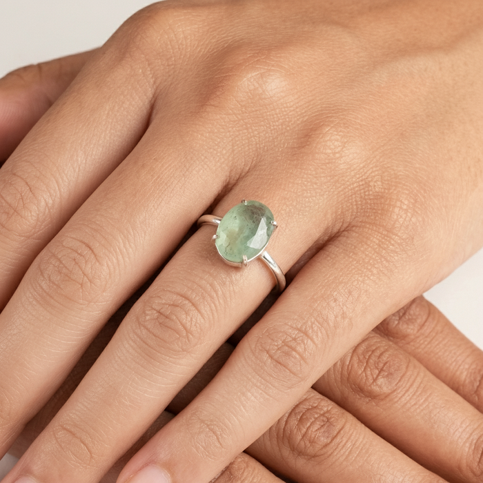 Green Aventurine Ring