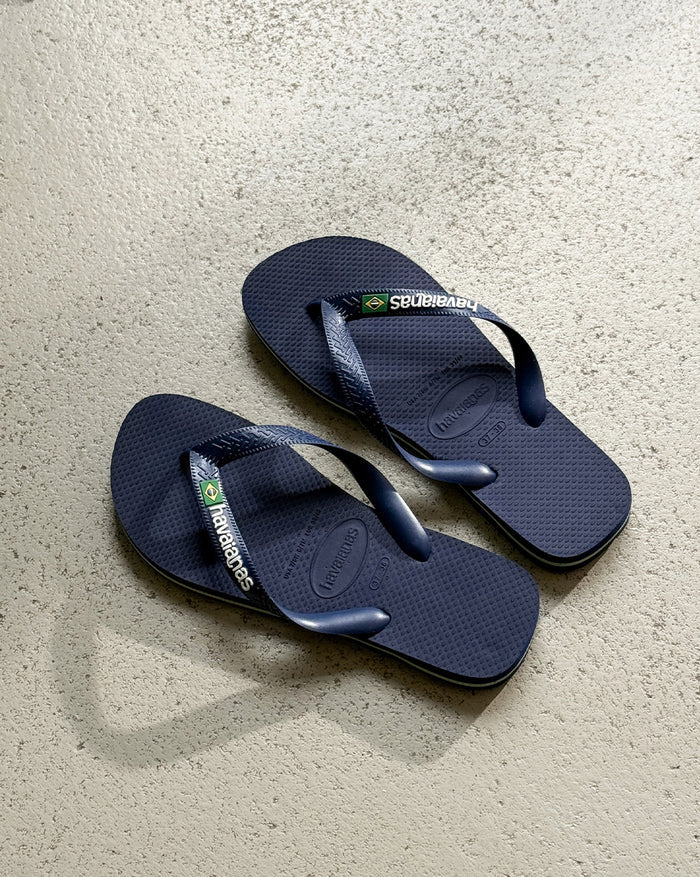 Havaianas Brasil Logo onfeet