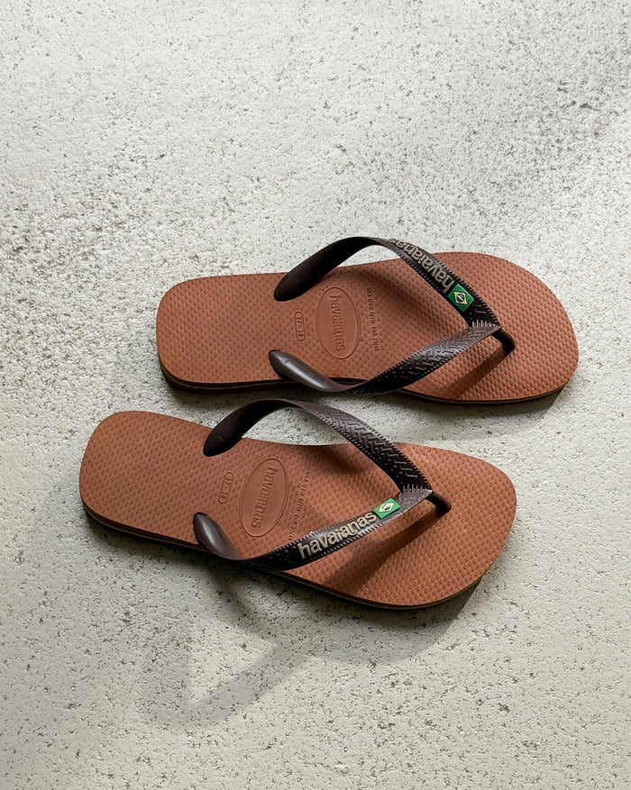 Havaianas Brasil Logo onfeet