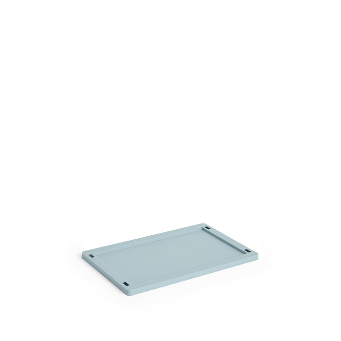 HAY Colour Crate Lid Plastic Small (Dusty Blue)