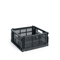HAY Colour Crate Medium Square (Charcoal)