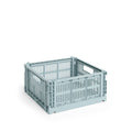 HAY Colour Crate Medium Square (Dusty Blue)