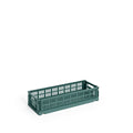HAY Colour Crate Mini-Oblong (Dark green)