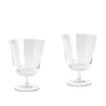 HAY Curve Stem Glass Set of 2 Small