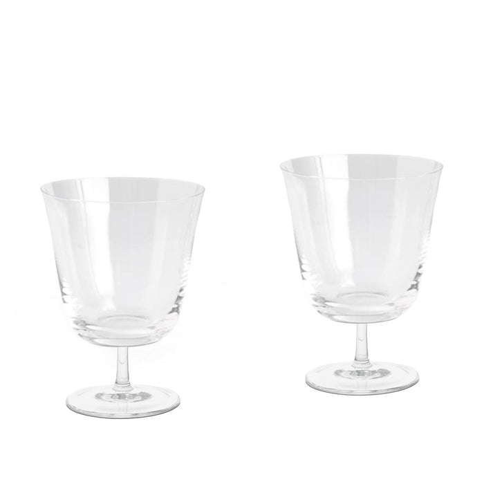 HAY Curve Stem Glass Set of 2 Small