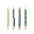 HAY Pattern Candle Set of 4