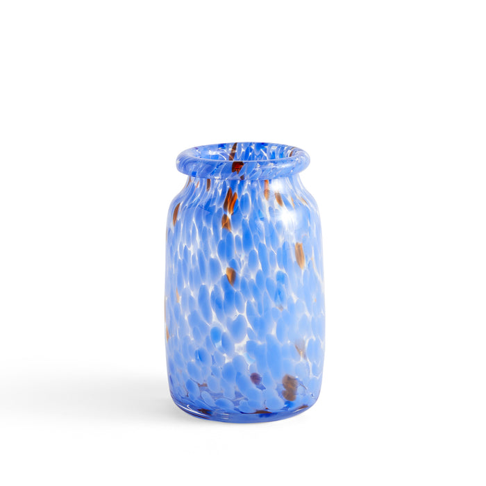 HAY Splash Vase Roll Neck Medium (Blue)