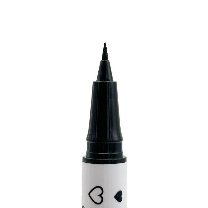 Heart Black Spectra Pen - Stamp & Eyeliner Pen - Glisten Cosmetics