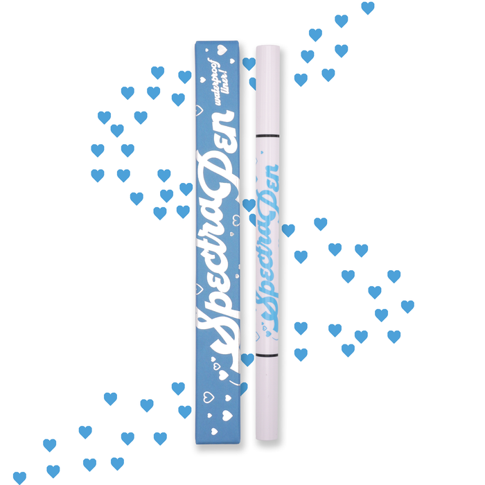 Heart Blue Spectra Pen - Stamp & Eyeliner Pen - Glisten Cosmetics