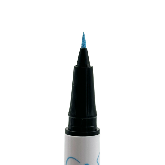 Heart Blue Spectra Pen - Stamp & Eyeliner Pen - Glisten Cosmetics
