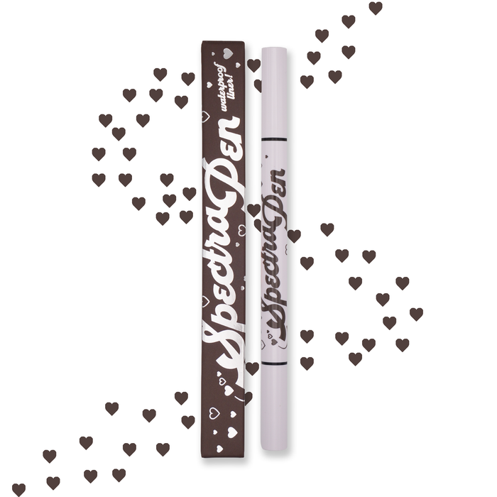 Heart Brown Spectra Pen - Stamp & Eyeliner Pen - Glisten Cosmetics