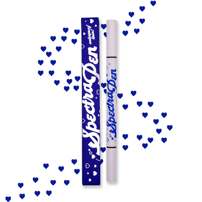 Heart Dark Blue Spectra Pen - Stamp & Eyeliner Pen - Glisten Cosmetics