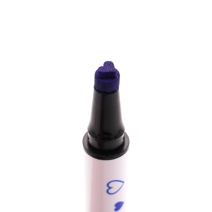 Heart Dark Blue Spectra Pen - Stamp & Eyeliner Pen - Glisten Cosmetics